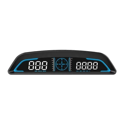 2025 Brand New LED Multi-display Auto Diagnostic Display, HUD Head-Up Display with Speed Measurement and Navigation Function