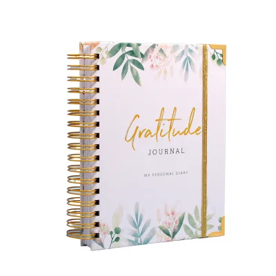 Popular Design White 6 Ring Private Label Digital Printing Service Planner