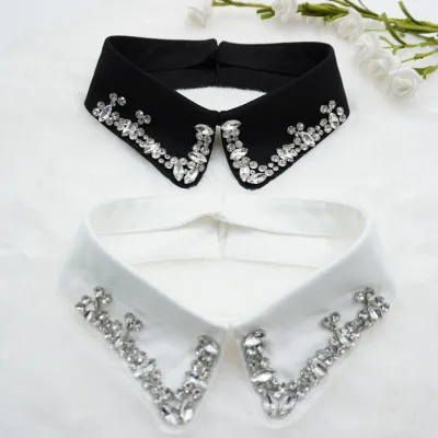 Water diamond Detachable High-end Look Children's Exquisite Outerwear Decorative Shirt Detachable Collar Manufacturer