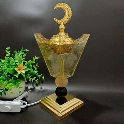 Electrical Incense burner Luxury Bakhoor Burner Factory Gold Metal Incense burner White and Black Incense Arabic Wholesale