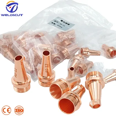 AS-12 M16 Laser Welding Nozzle Single Wire Tip for SUP20T Relfar Handheld Fiber Welder 10PCS
