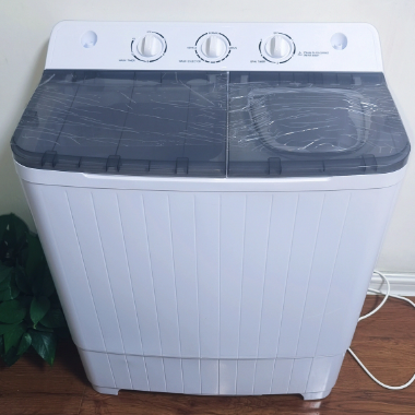 9.2KG Washing Machine Household Small Mini Convenient Double Barrel Double Cylinder Washing and Stripping Integrated Machine