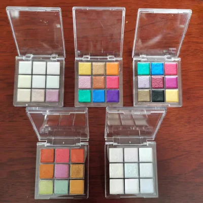 9 Color Water Eyeliner Palette Hydro Liners Face Paint