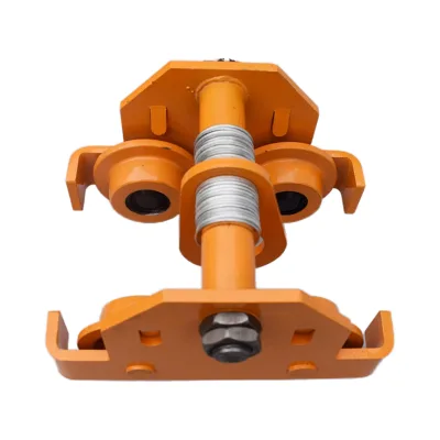 Custom Compact I Beam Trolley Conveyor Easy Operation Manual I-beam Trolley for Wide Beam