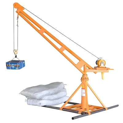 Smart Hoist for Warehouse Goods Handling and Efficient Logistics Operations  Portable Lifting Machine