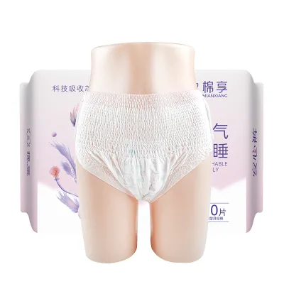 Hot Sale 2025 New Products of Women Disposable Night Use Period Underwear Sanitatry Panties for Menstrual