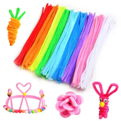 Macaron Kits Thick Craft Dyi Cleaner Price Mm 60 Prolly Machine Art Brown Bulk Raft Pipe Cleaner Flowers