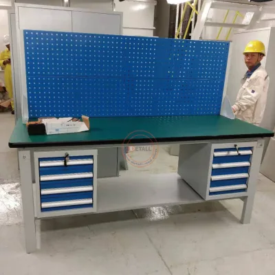 Industry Heavy Duty Pipe Workbench Metal Work Bench Best Workbenches