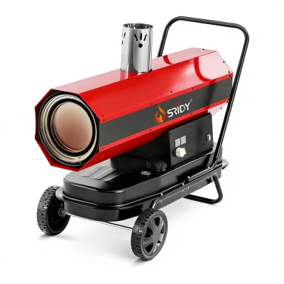30KW Automatic Industrial Diesel Heater Stainless Steel Motor