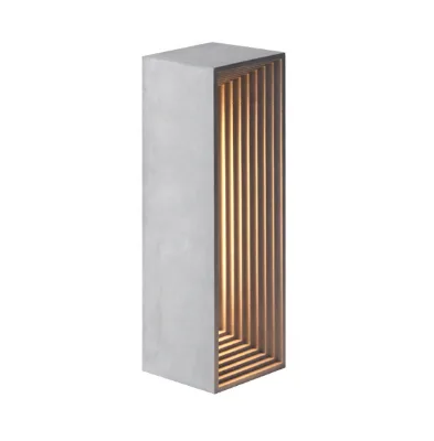 Modern Simple Design Creative LED Cement Desk Lamp Rectangle Decorative Side Concrete Table Light