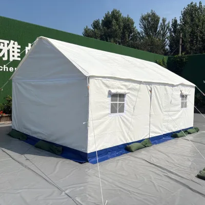 Best Large Pastoral Nomadic Camping Tent Waterproof Grassland Outdoor Thermal Insulated Relief Shelter for Winter