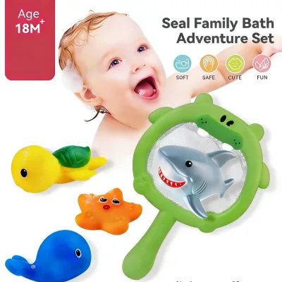 Becho Toys Colourful Light Bath Toy Light up Bathtub Water Tub Toy for Pool Shower Bath Time Water Activated Pool Toys for Baby