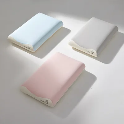 Zero-pressure Solid Microfiber Memory Pillow for Students Children Adults Neck Support with Air-permeable Design