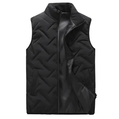 New Fashion Men's Casual Waistcoat Jackets Customized Wholesale Windproof Plus Size Hiking Sleeveless Vest