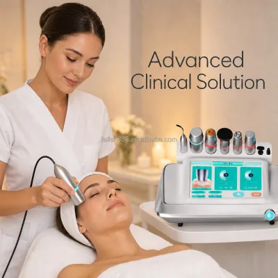 Multi Probe Desktop Comprehensive Beauty Device, Skin Management, Anti-aging Cleaning Imported Instrument