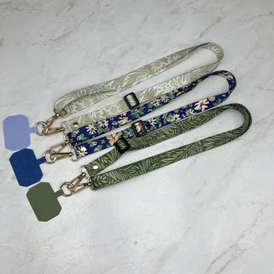 2CM Colorful Painted Universal Crossbody Phone Strap No Minimum Order Adjustable Neck Strap Phone Patches for Most Smartphones