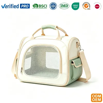Wholesale Fashion PU Leather Polyester Lining Portable Dog Poop Bag Dispenser Outdoor Dog Walking Toilet Bag Storage