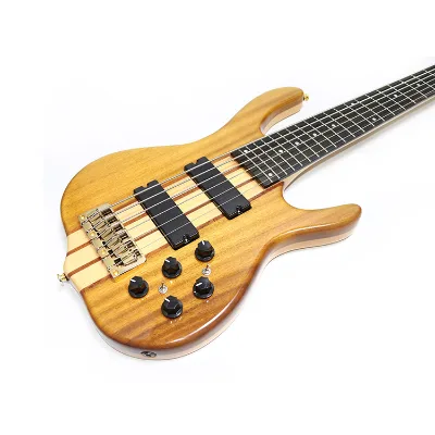 Factory High-end OEM ODM Wholesale Neck-Thru Electric Bass - 6-String Professional Bass Guitar with Competitive Pricing