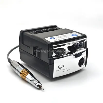Salon Grade RRM G5 Nail Drill Machine Professional Acrylic Nail Remover Manicure Pedicure Tool for Beauty SPA Nail Shop