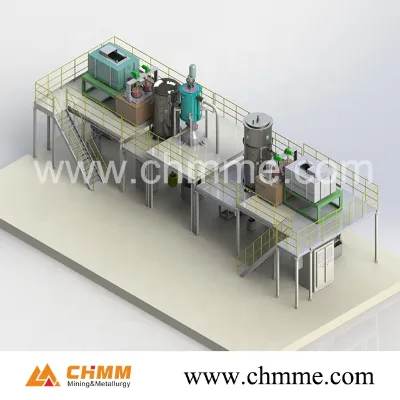 Well Type Pb-Sb-Sn-As Vacuum Distillation Furnace