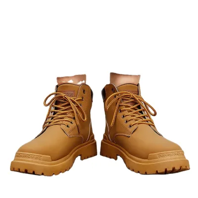 2025 New High-top All-match Trend Fashion Men's Short Boots Work Shoes in Stock 86 03