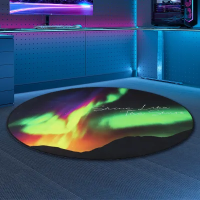 Custom Waterproof Anti Slip Computer Gaming Office Chair Floor Mat Carpet Floor Desk Chair Mat for Hardwood