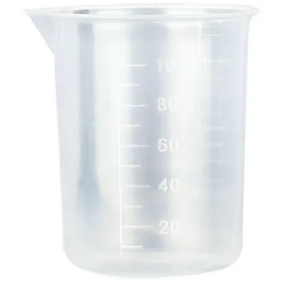Wholesale Price DisposableMeasuring Beakers 200ml 250ml 500ml 1000ml 1L Plastic Beakers Lab With Handle