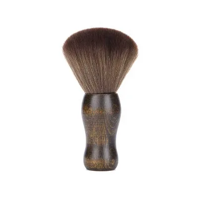 Professional Barber Tools Wood Handle Soft Fiber Hair Brush Salon Beard Shaving Brush