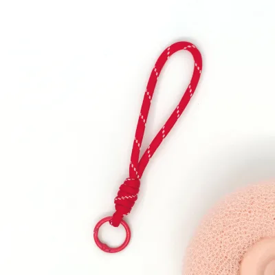 Colored Woven Mobile Phone Wrist Lanyards Bag Lanyards and Water Cup Anti-drop Lanyards From the Manufacturer Rope Buckle