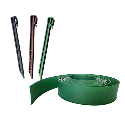 Plastic Garden Edging Landscape Edge System Garden Decorate Landscape Path Plastic Garden Edge