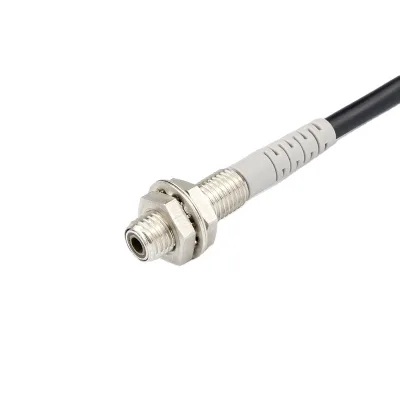 Factory Sale Small Type Thread Brass Cylindrical Housing Optical Sensor Invisible Light NPN M8 Diffuse Photoelectric Sensor