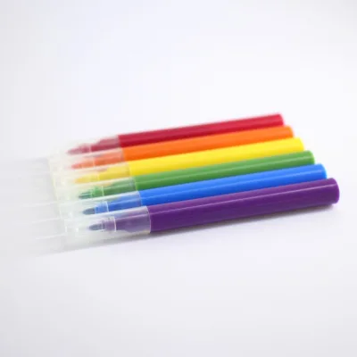 Factory Price Permanent Water-Based Kids Paint Felt Marker Pen for Paper Customizable Logo