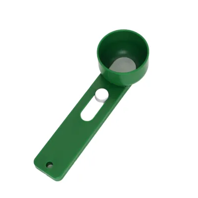 ABS Measuring Funnel Spoon with Sliding Design for Powder Pouring Mess Free Measuring Funneler
