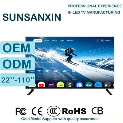 Ultra HD Smart LED TV 32-65" 4K Resolution for Hotel Use with Cinema Like Clarity