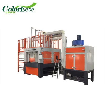 CE Approved Cookware Production Equipment Workpiece Sandblasting Machine