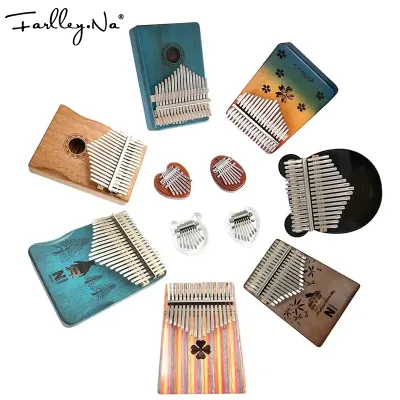 Top Quality Buy Kalimba 8/17/21 Keys Solid Pine Mini Electrical Musical Instrument Acrylic Mahogany Thumb Finger Piano for Sale