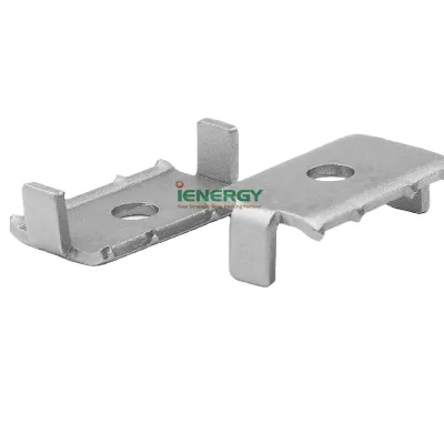 Stainless Steel D Cut It Fastener C Type Solar Rail Intermediate Attachment for Solar Panel Installation Fitting Bolt Type