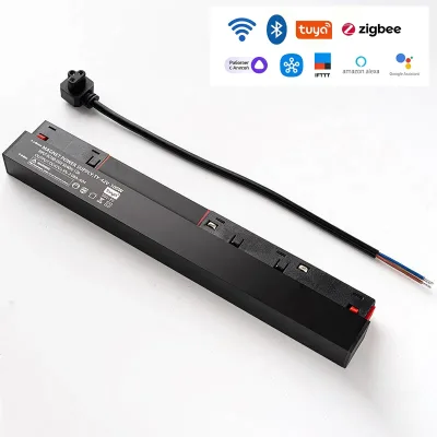Tuya 48V Magnetic LED Driver 100W/150W/200W Certified -110V/220V Power Supply Low Voltage Transformer for Track Lighting System