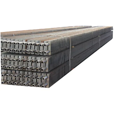 Automatic Double H Type Finned Heat Exchanger Tubes Vertical Condensing Exchanger for Steam Output