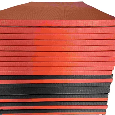 Unisex MMA BJJ Judo Brazilian Jiu-Jitsu Aikido Grappling PVC Leather Sport Mats Waterproof Soft 4cm Customizable Training