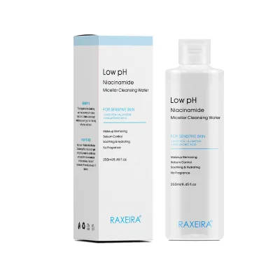 Factory Bulk Niacinamide Liquid Soothing Brightening Makeup Remover Water Skin Cleaning Facial Cleanser Makeup Remover Water