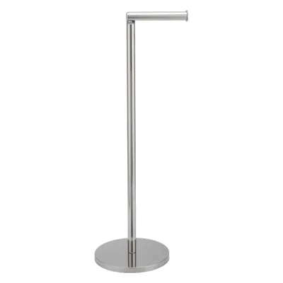 Hot Sale 304 Stainless Steel No Drill Toilet Paper Stand Premium-Grade Heavy Stable Metal Base 4 Rolls Storage for Home Kitchen