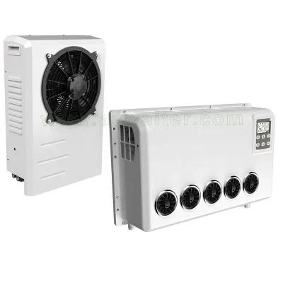 DC 12v 24v Newest Design Split Other Air Conditioning Systems Parking Cooler Car 12v Air Conditioner for Truck Rv