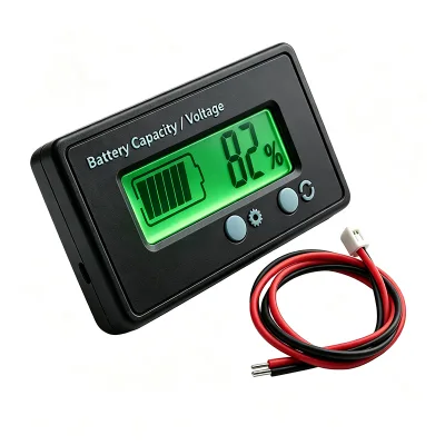 Voltage Status Meter Voltmeter 12V-72V Lithium & Lead-Acid Battery Power Indicator Meter Board PCB PCBA for Power Measurement