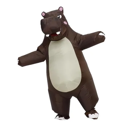 Factory Inflatable Hippo Costume Adult Halloween Inflatable Costumes Funny Inflatable Halloween Costumes