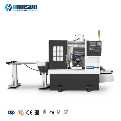 HANSUN Inner Whirlwind Milling Machine hiwin/pmi Linear Guideway Electric Spindle High Precision Worms Gear Fast Process HS-25W