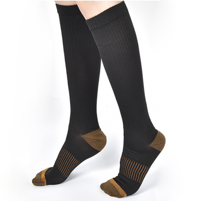 Copper Compression Socks Miracle Athletic Sports Ladies Wearing Nylon Compression Stockings Cycling Mens Soccer Sock Sport Sock