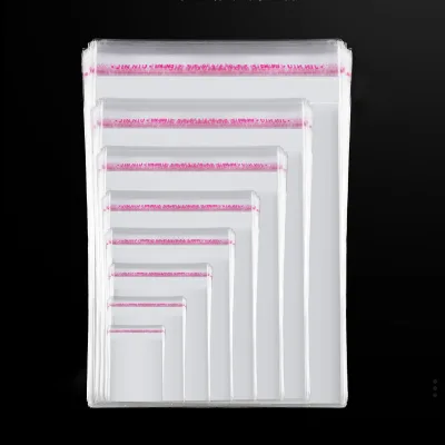 Different Sizes Eco-Friendly OPP Transparent Plastic Cellophane Bag Clear OPP Plastic Bags