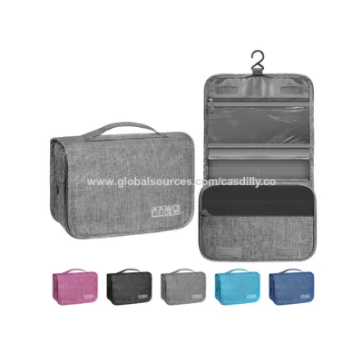 Toiletry Bag Travel Bag with Hanging Hook, Waterproof Capacity Hanging Multifunctional Makeup Bag for Toiletries