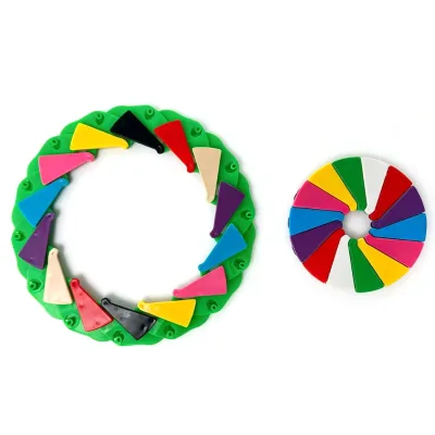 Wholesale Expandable Snap Flying Fidget Ring, Transformable Stretch Flying Disc Stress Relief Outdoor Toy for Children